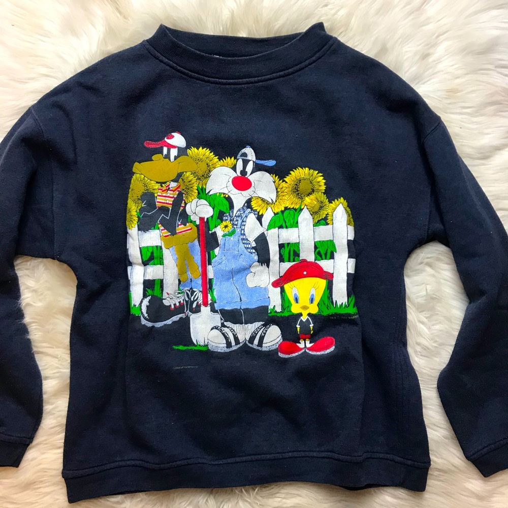 90s Looney Tunes Graphic Crewneck